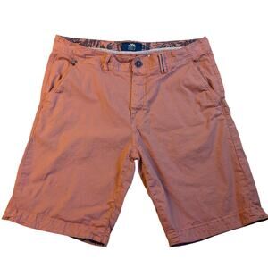 Freestyle Shorts Men's Size 34 90's Vibe Coastal Beach Corduroy Salmon Color